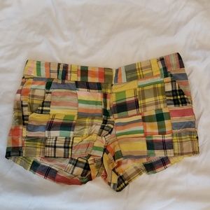 Plaid shorts
